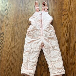 DKNY Light Pink Kids Snow pants